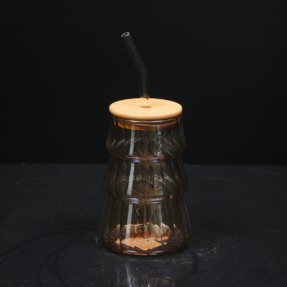 MUG WITH STRAW 82-11 Default Title - MamasJan Crockery