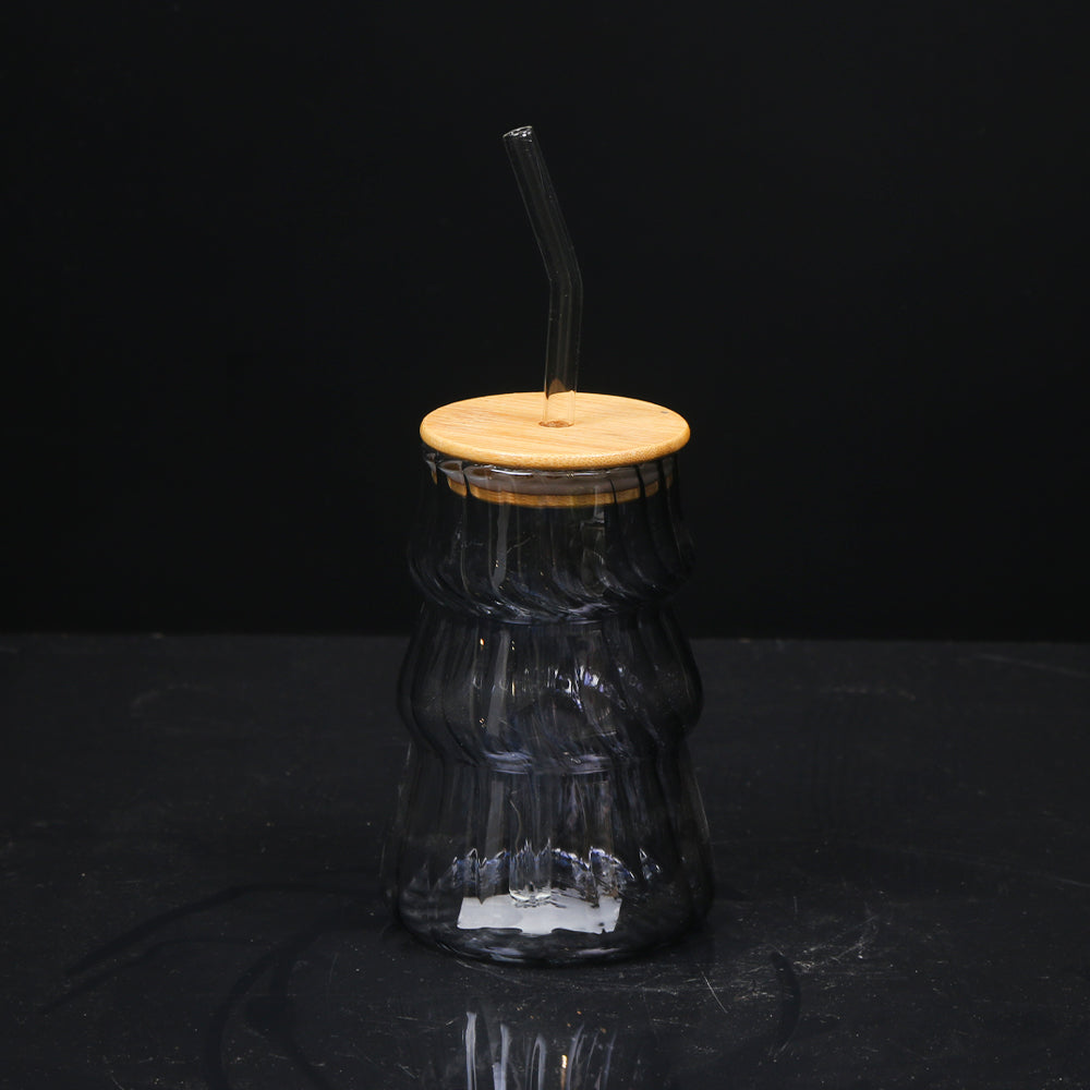 MUG WITH STRAW 82-12 Default Title - MamasJan Crockery