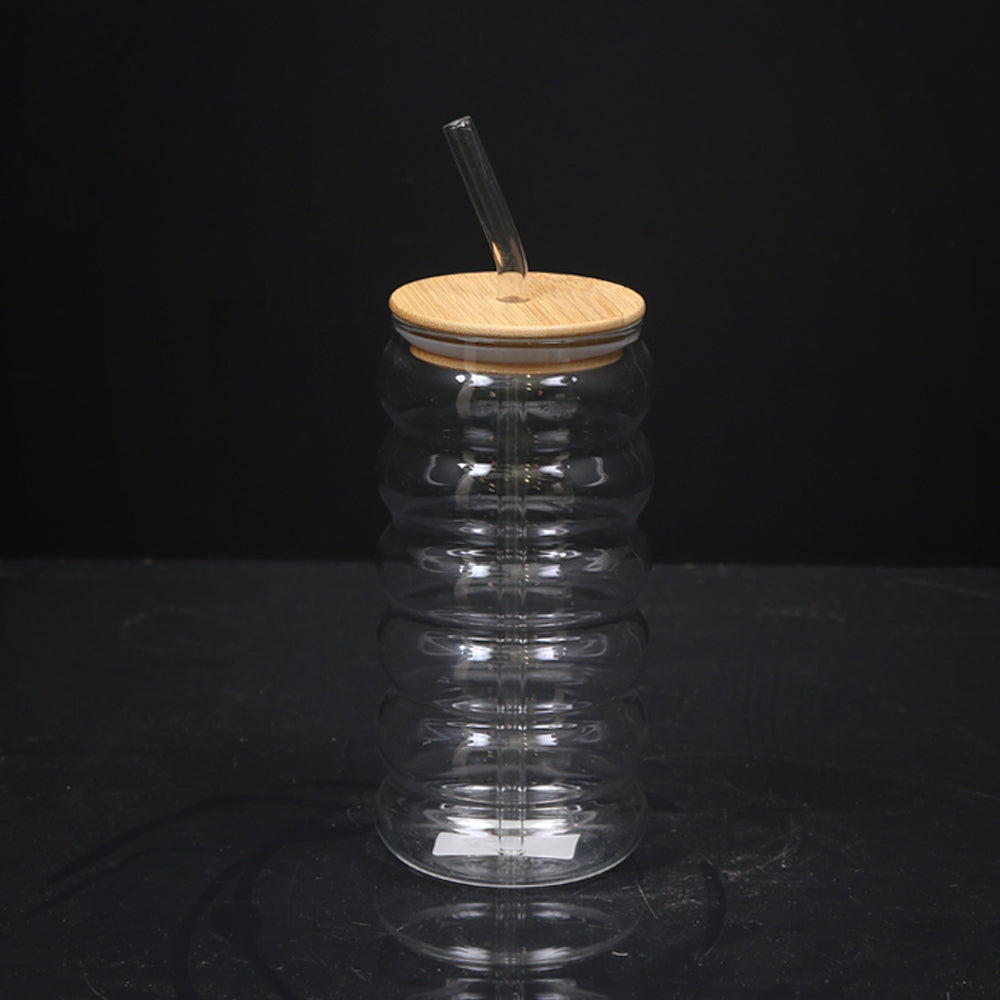 MUG WITH STRAW 82-4 Default Title - MamasJan Crockery