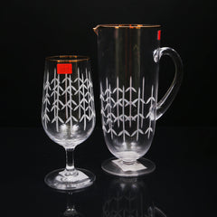 WATER SET 7PC GLOW MAX YW8407G Default Title - MamasJan Crockery