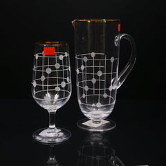 WATER SET 7PC GLOW MAX YW8408G Default Title - MamasJan Crockery