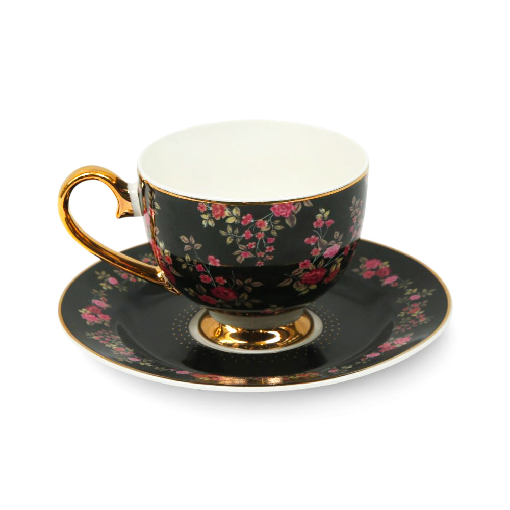 CUP & SAUCER SET 6PC MORE & MORE DS24C107 Default Title - MamasJan Crockery