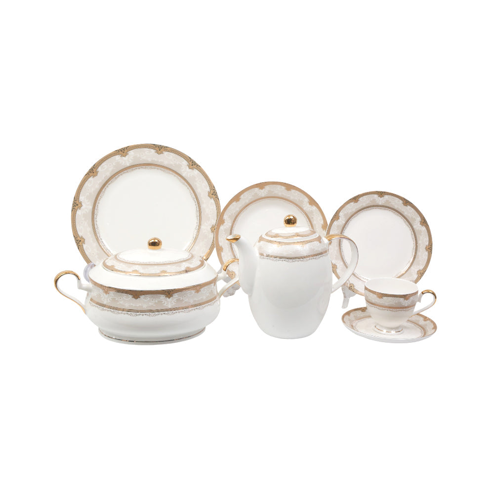 DINNER SET 73PC MORE & MORE JT003 Default Title - MamasJan Crockery