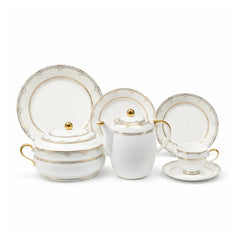 DINNER SET 73PC MORE & MORE JT004 Default Title - MamasJan Crockery