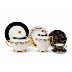 DINNER SET 65PC MORE & MORE DS24C107 Default Title - MamasJan Crockery
