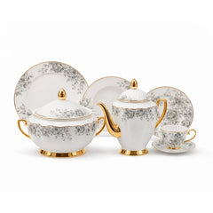 DINNER SET 89PC MORE & MORE DS20A056 Default Title - MamasJan Crockery