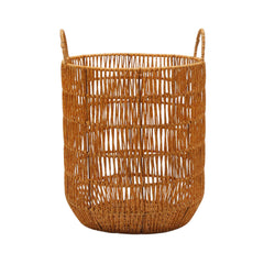 LAUNDARY BASKET SMALL CANE IR 981-27 Default Title - MamasJan Crockery