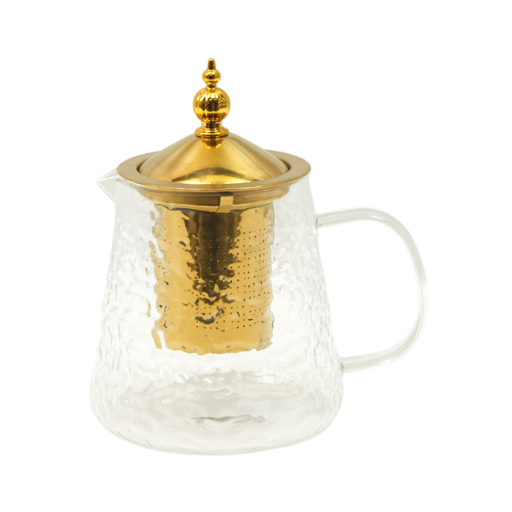 TEA POT BOROSILICATE 850 ML Q1022-1 Default Title - MamasJan Crockery