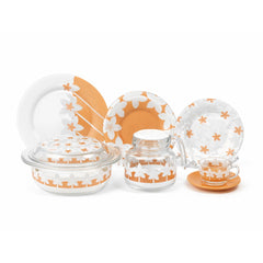 DINNER SET 71PC LUMINARC PIMPRENELLE CHOCOLATE Default Title - MamasJan Crockery