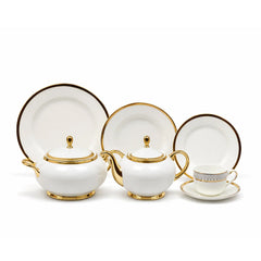 DINNER SET 61PC BONE CHINA J1-8 TMC Default Title - MamasJan Crockery