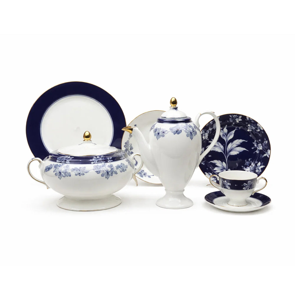 DINNER SET 61PC BONE CHINA JB7 TMC Default Title - MamasJan Crockery