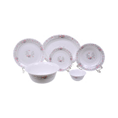 BREAKFAST SET 26PC FIRST ROMANTIC PINK TMC Default Title - MamasJan Crockery