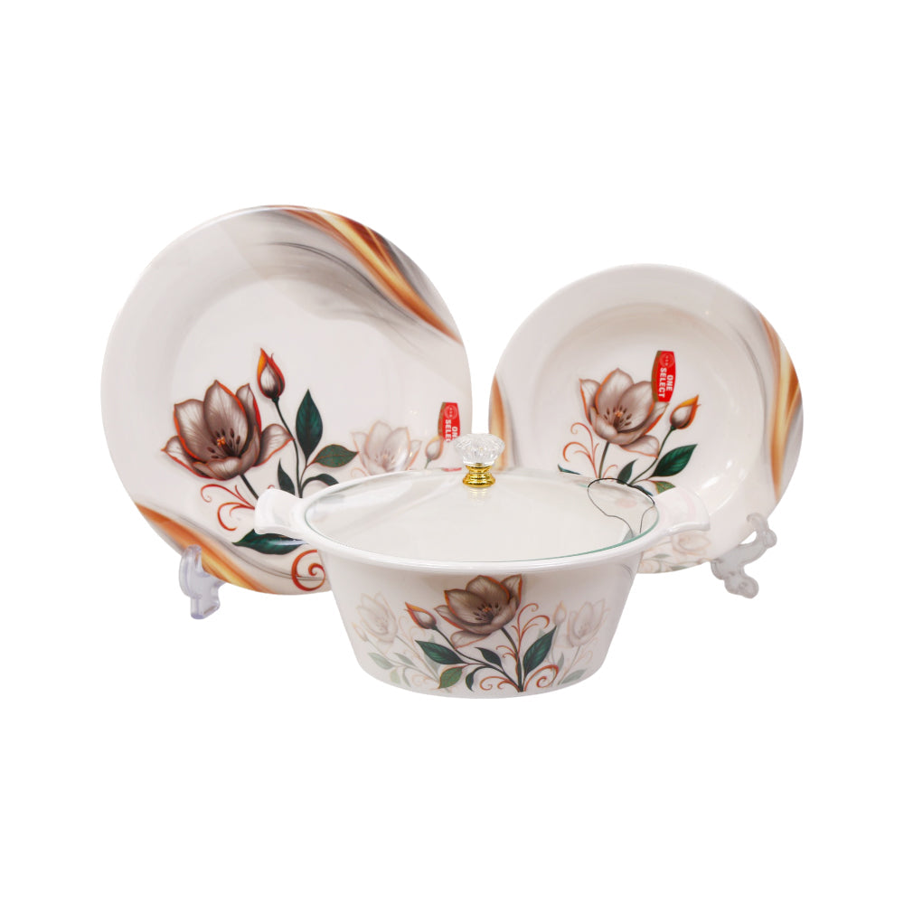 DINNER SET 72PC MELAMINE ONESTO NO18 Default Title - MamasJan Crockery