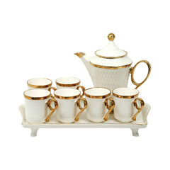COFFEE SET 9PC CERAMIC BY858-1 HFE Default Title - MamasJan Crockery