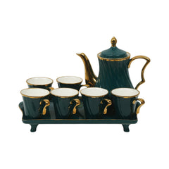 COFFEE SET 9PC CERAMIC BY861-3 HFE Default Title - MamasJan Crockery