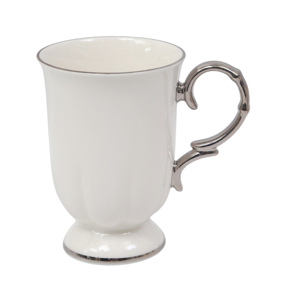 MUG IMPERIAL BLOOM PLATINUM Default Title - MamasJan Crockery