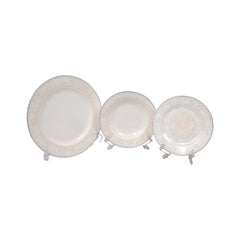 PLATE SET 18PC BONE CHINA 002 KC Default Title - MamasJan Crockery