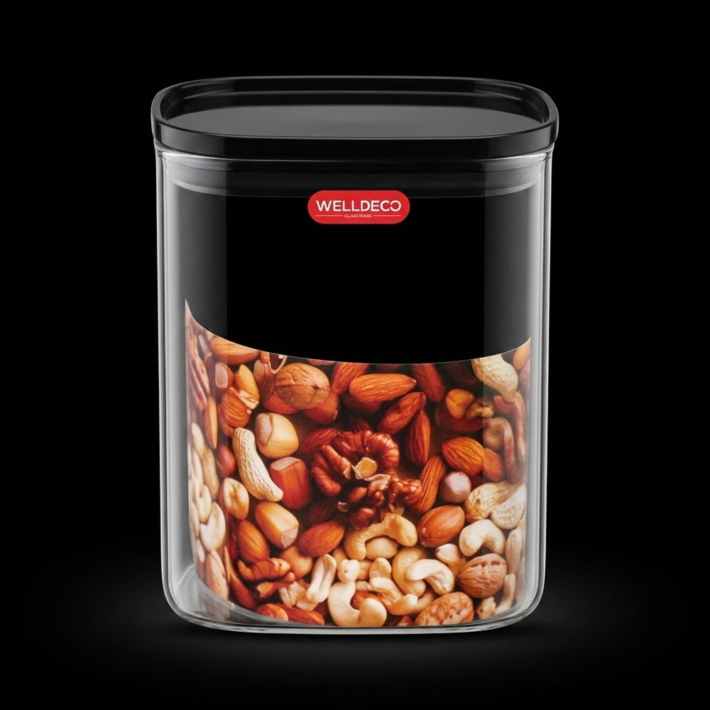 JAR WELLDECO 1000 ML WG38-2PP Default Title - MamasJan Crockery