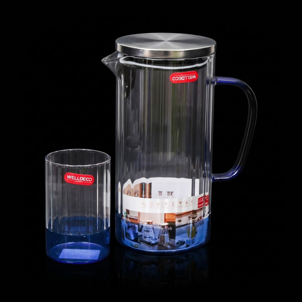 WATER SET 7PC WELLDECO WPJ18/L7-B Default Title - MamasJan Crockery
