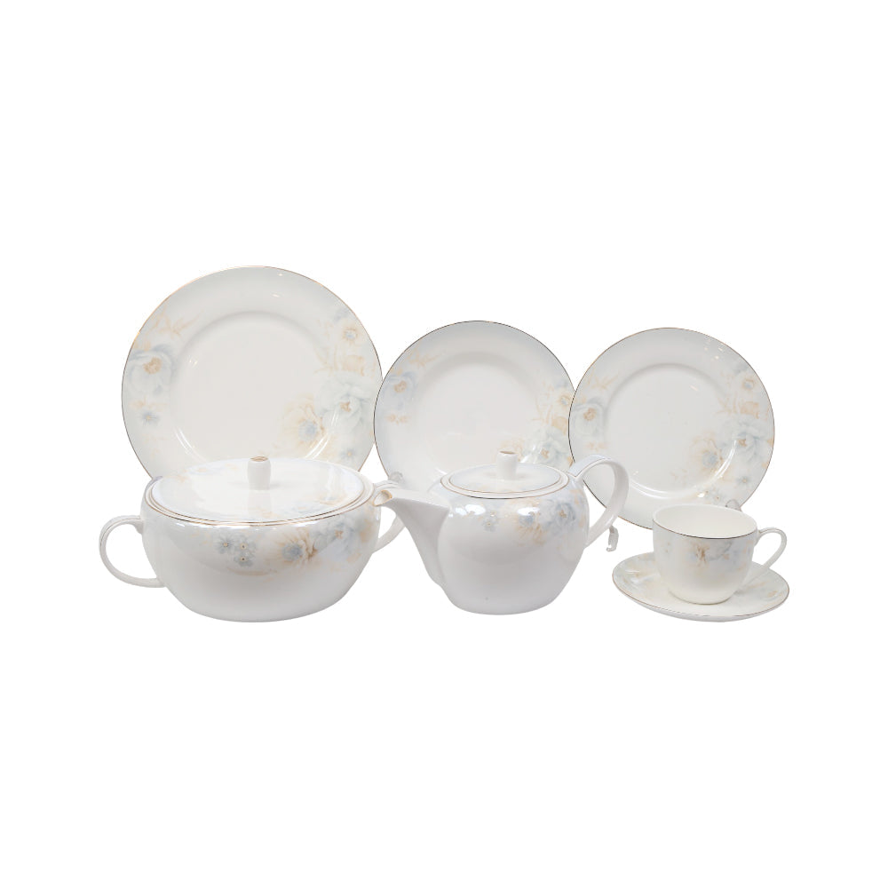 DINNER SET 72PC SUPER BONE SSW-34 ET Default Title - MamasJan Crockery