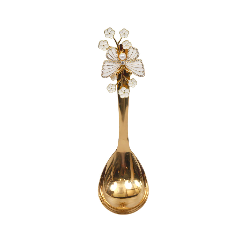 SPOON SERVING GOLDEN 7099-29 ZIK Default Title - MamasJan Crockery