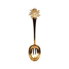 SPOON SERVING GOLDEN 7099-19 ZIK Default Title - MamasJan Crockery