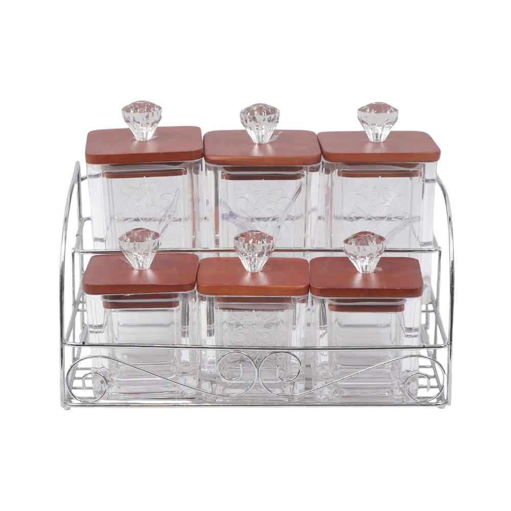 SPICE SET 6PC SQUARE 5406WB MS Default Title - MamasJan Crockery