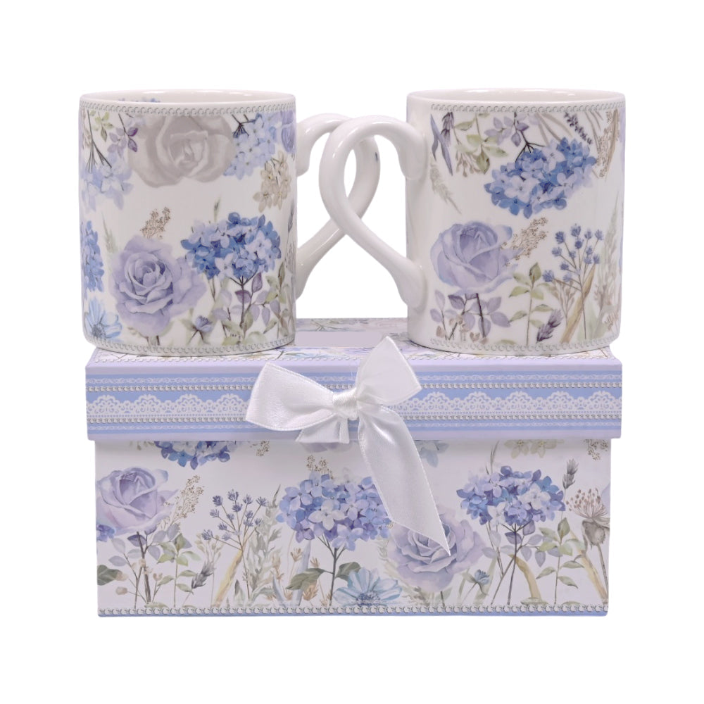 MUG SET 2PC BONE CHINA IR LC007S2/F1-20 Default Title - MamasJan Crockery