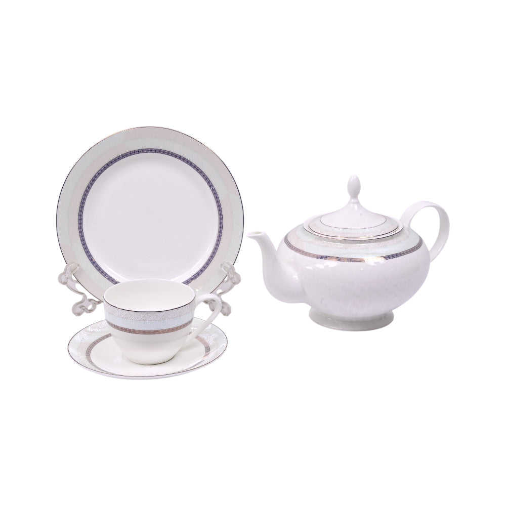 TEA SET 24PC JOHNWOOD B23C59G ET Default Title - MamasJan Crockery