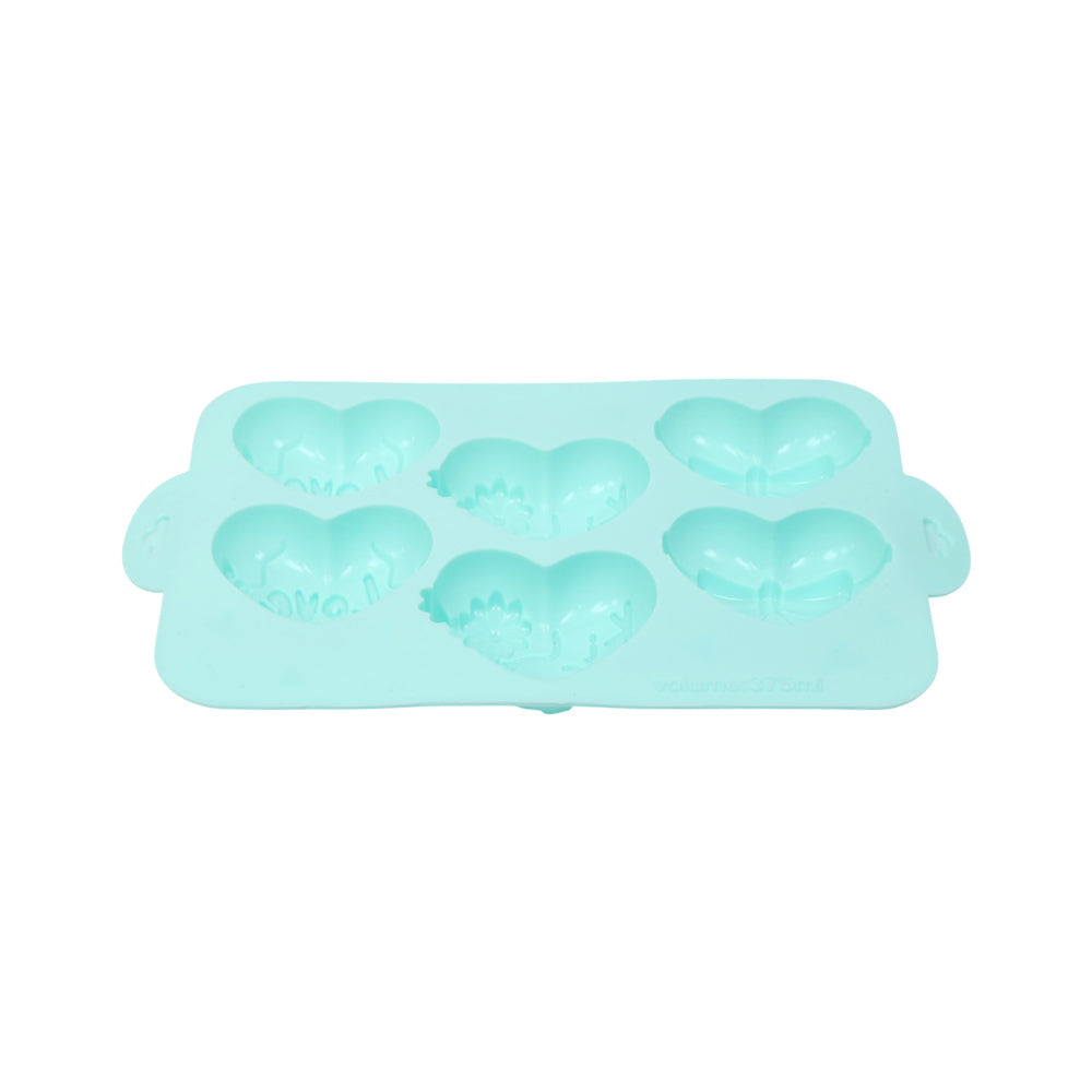 MUFFIN PAN 6 CUPS SILICONE IR YH1236/E19-21 Default Title - MamasJan Crockery