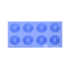 MUFFIN PAN 8 CUPS SILICONE IR YH330/E187-189 Default Title - MamasJan Crockery