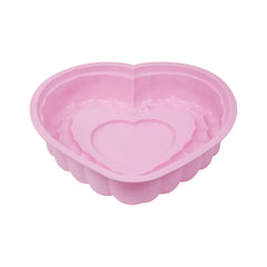 CAKE PAN HEART SILICONE IR YH406/E37-39 Default Title - MamasJan Crockery