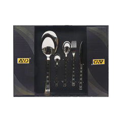 CUTLERY SET 36PC AYD A702G-36 Default Title - MamasJan Crockery