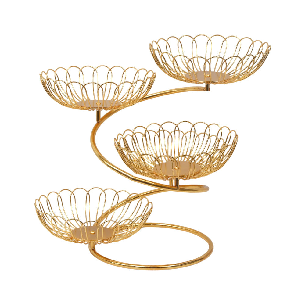 FRUIT BASKET EMAY YM3132G HFE Default Title - MamasJan Decoration