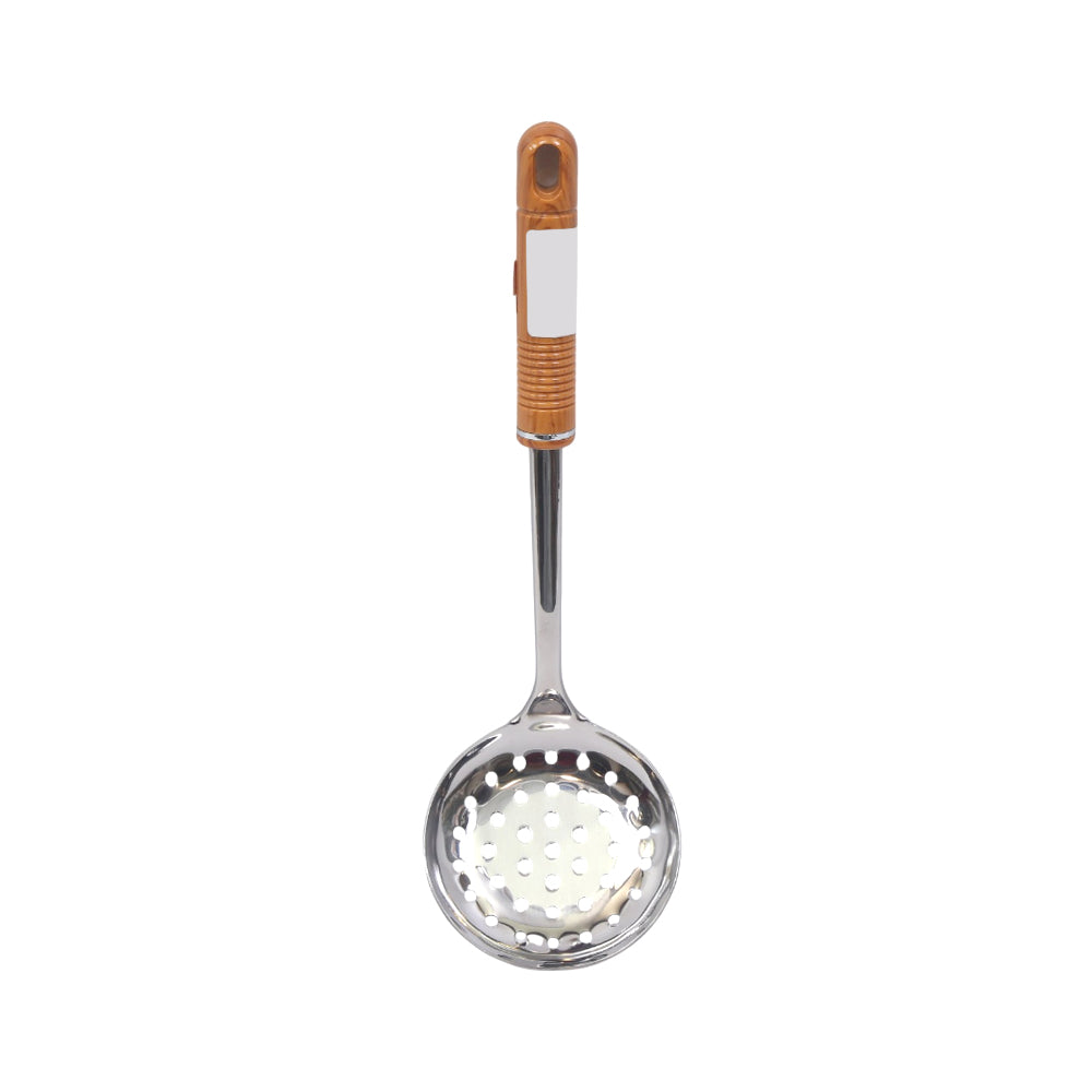 SKIMMER STEEL WOOD HANDLE LARGE BSC034P001 Default Title - MamasJan Crockery