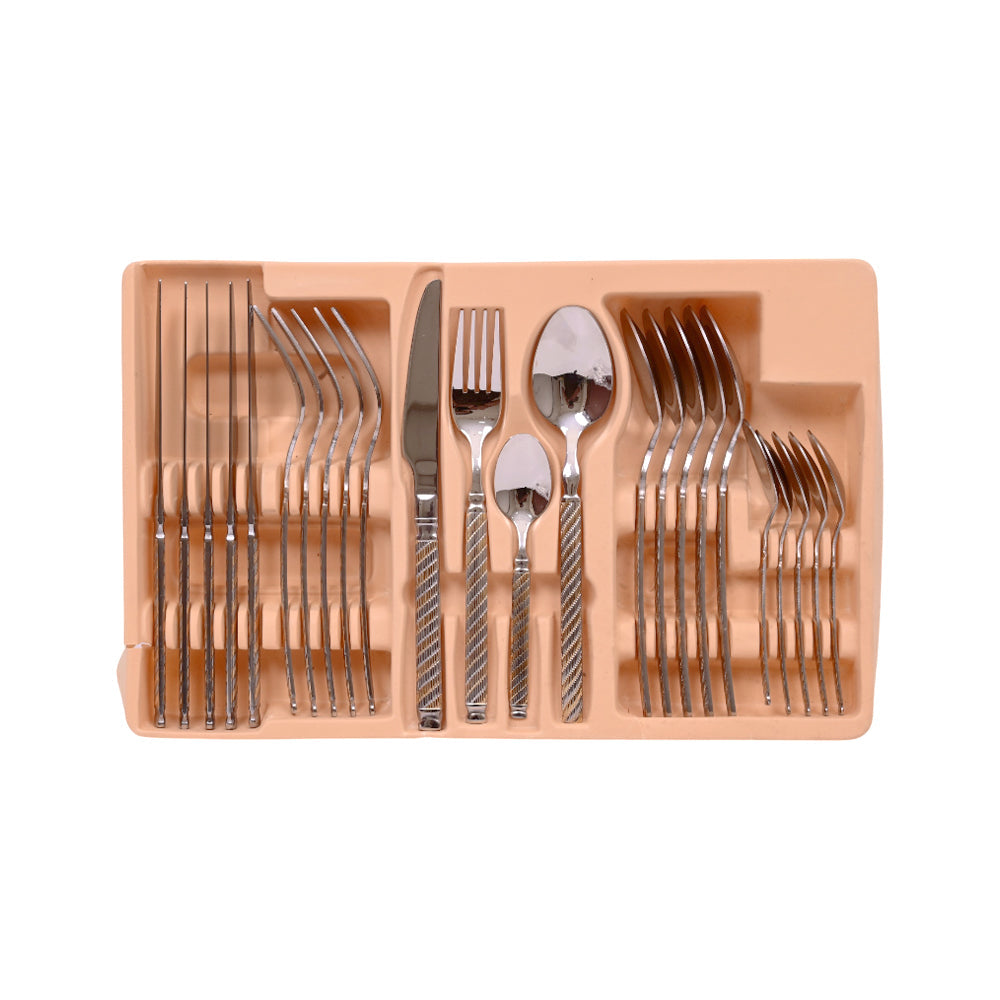 CUTLERY SET 24PC KUSTON NO12 AW Default Title - MamasJan Crockery