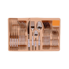 CUTLERY SET 24PC KUSTON NO7 AW Default Title - MamasJan Crockery