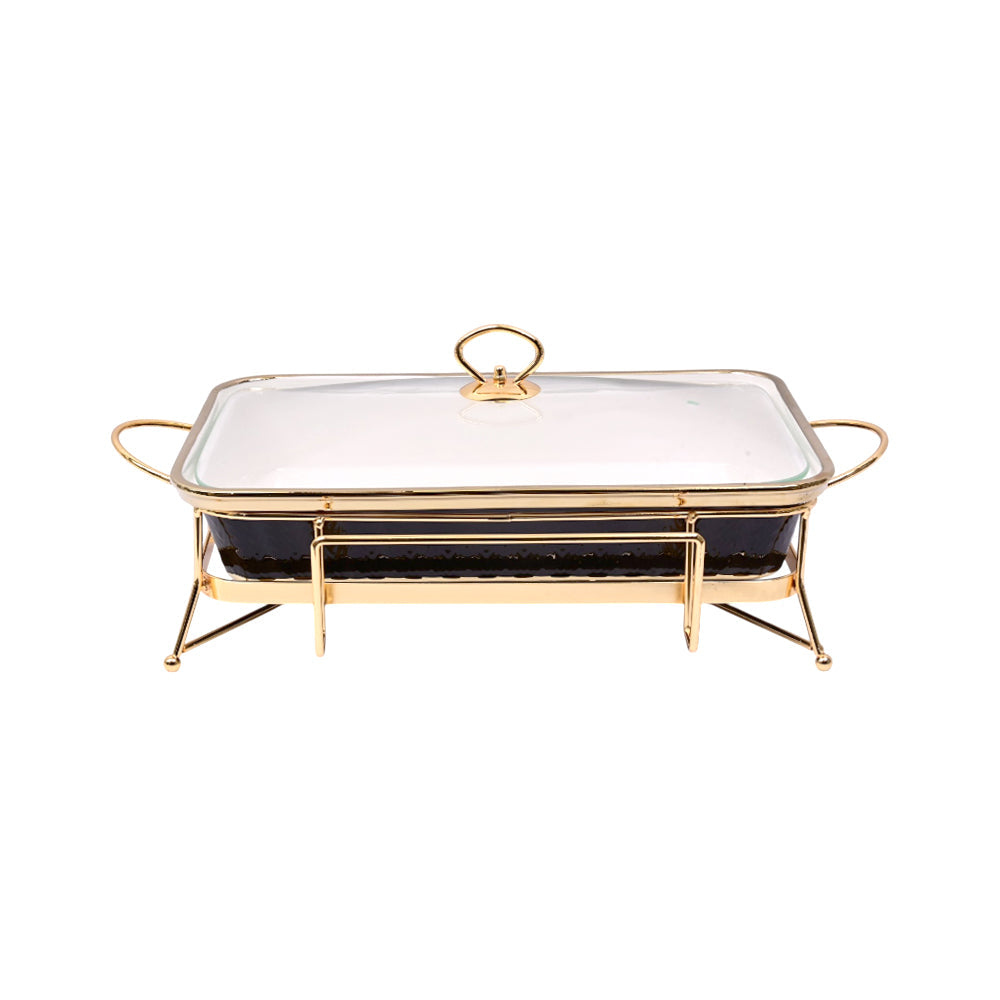 DONGA RECTANGULAR MORE & MORE CX3272C-RN BLACK Default Title - MamasJan Crockery