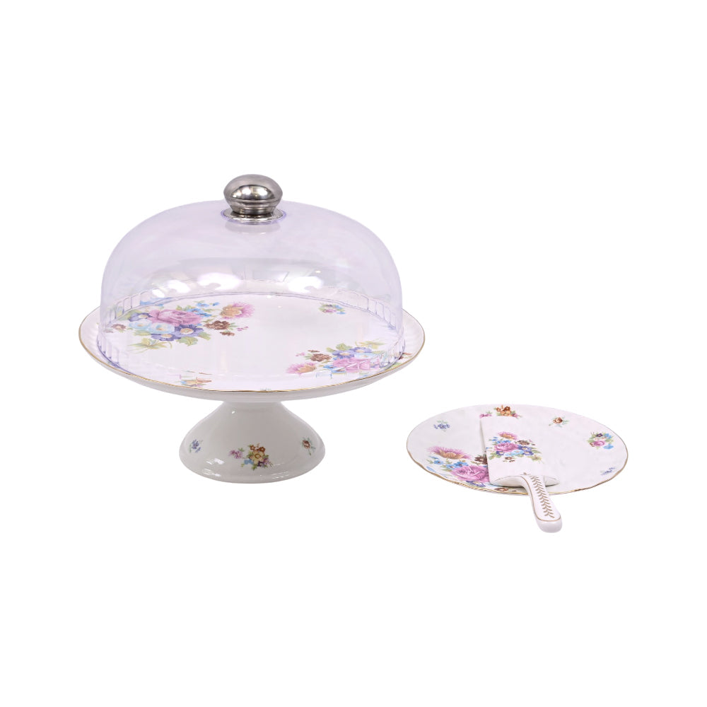 CAKE PLATE SET 9PC MORE & MORE K9411 Default Title - MamasJan Crockery
