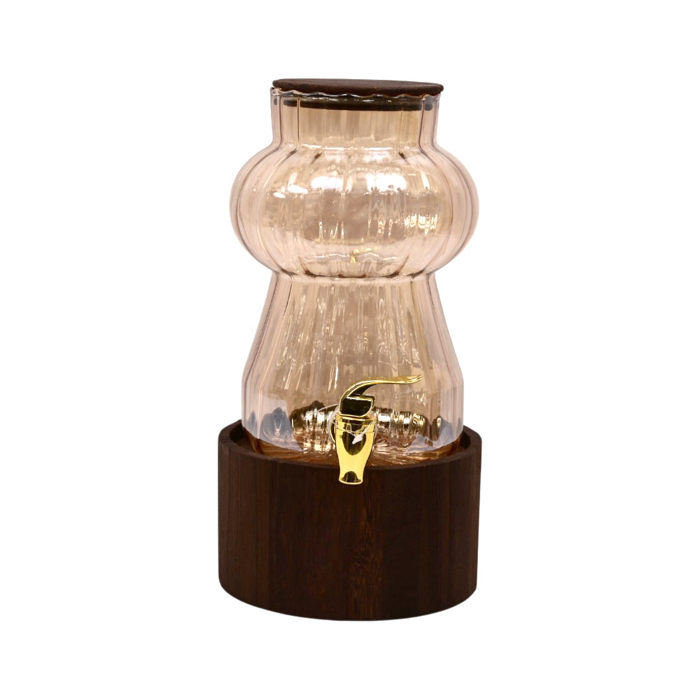 WATER COOLER BOROSILICATE 3200ML Q5649-1H Default Title - MamasJan Crockery