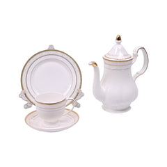 TEA SET 24PC BONE CHINA ONE MORE KING18 Default Title - MamasJan Crockery