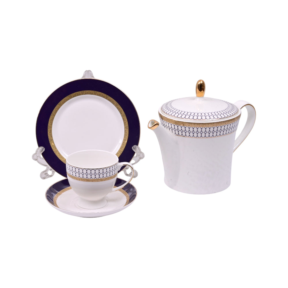 TEA SET 24PC BONE CHINA ONE MORE H3-23 Default Title - MamasJan Crockery
