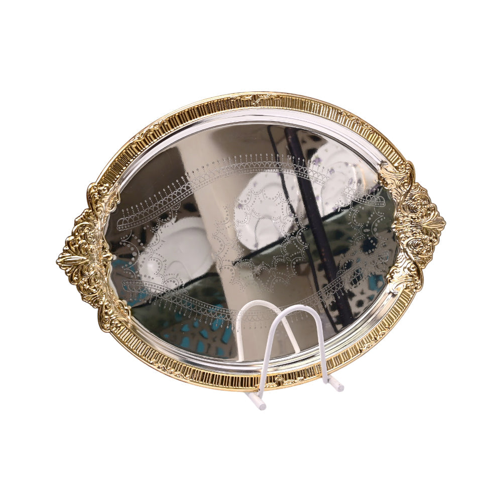TRAY STEEL JIAMEI IR T1735LMS/SG Default Title - MamasJan Crockery