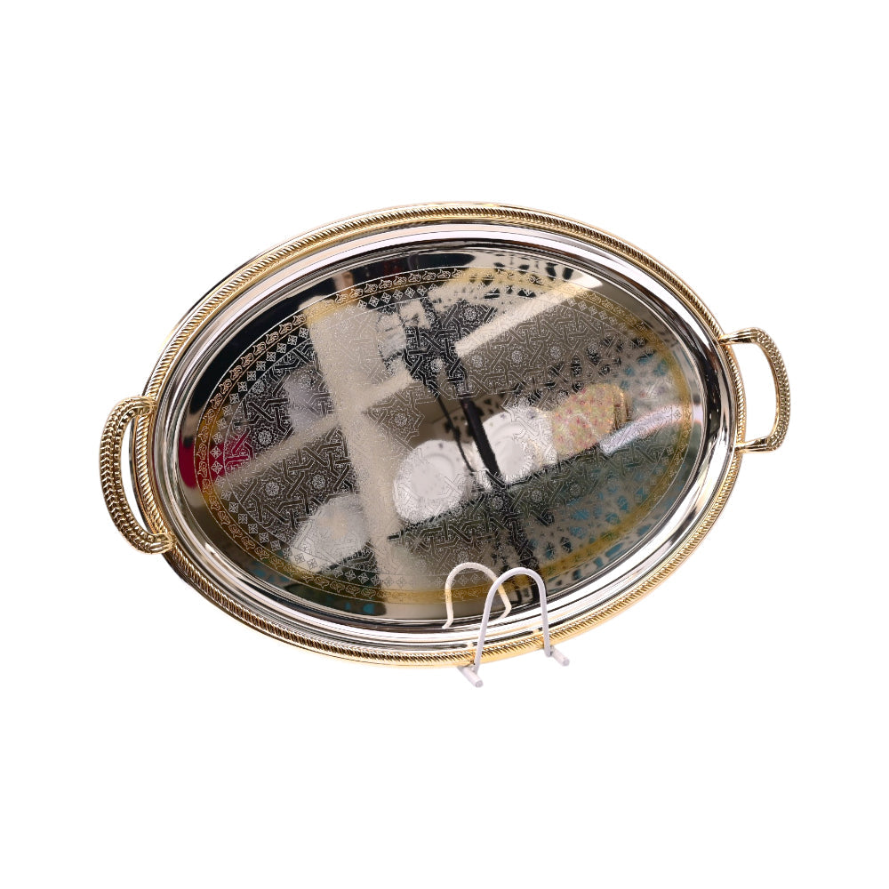 TRAY STEEL JIAMEI IR T2110M/SG Default Title - MamasJan Crockery