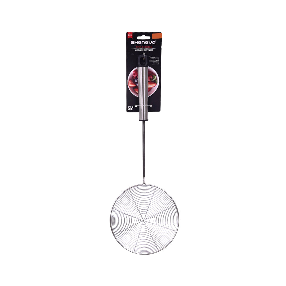 FRY STRAINER STEEL 14CM SHENGYA IR K7105R SY-26 Default Title - MamasJan Crockery