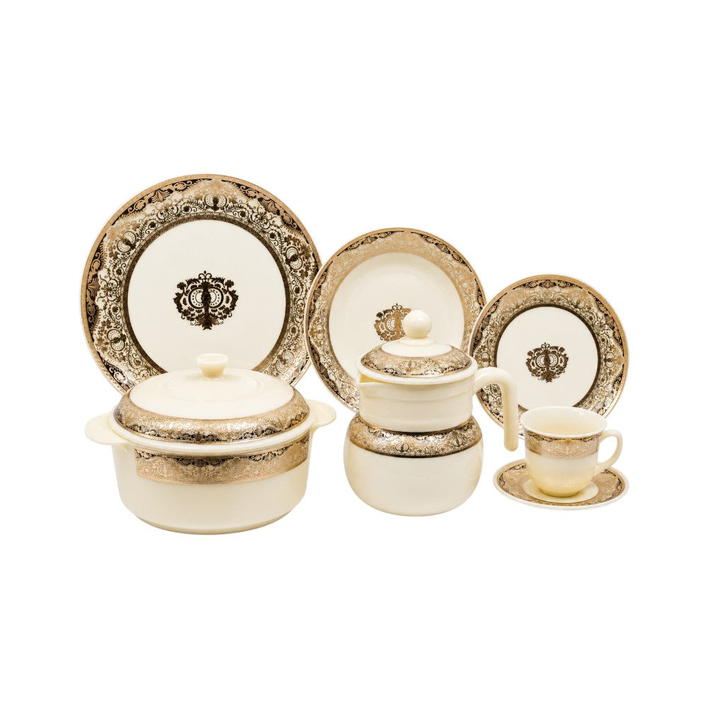 DINNER SET 72PC MARBEL HZDW4614 KF Default Title - MamasJan Crockery