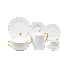 DINNER SET 61PC BONE CHINA TY-GGK AFK Default Title - MamasJan Crockery
