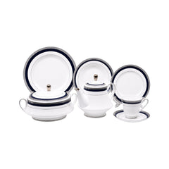 DINNER SET 61PC SUPER BONE JH002 APK Default Title - MamasJan Crockery
