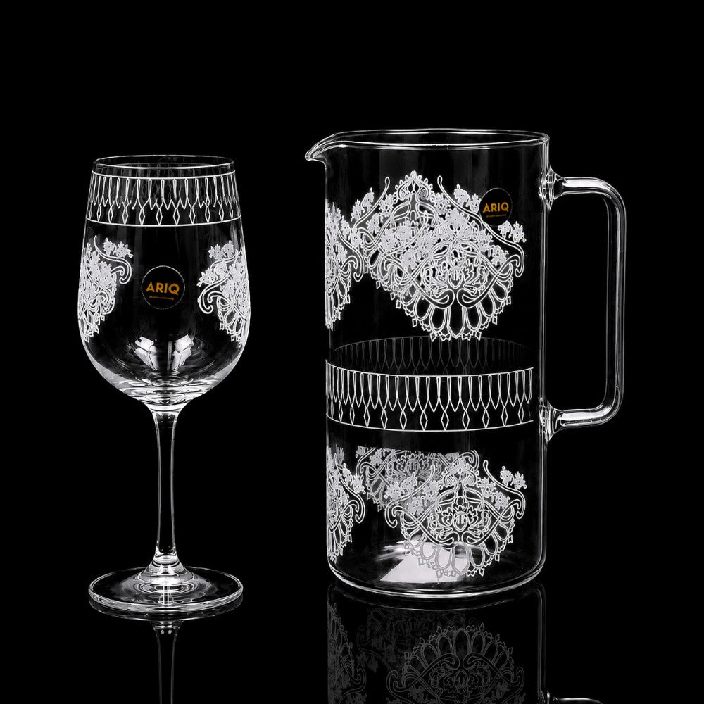 WATER SET 7PC CYLANDER CSW061 Default Title - MamasJan Crockery