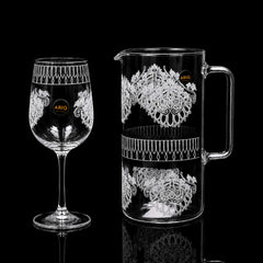 WATER SET 7PC CYLANDER CSW061 Default Title - MamasJan Crockery